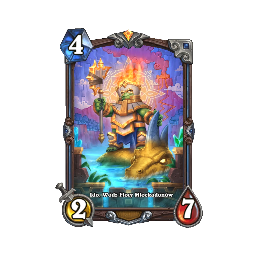 Hearthstone: Zaginione Miasto Un'Goro - Ido, Wódz Floty Młockadonów