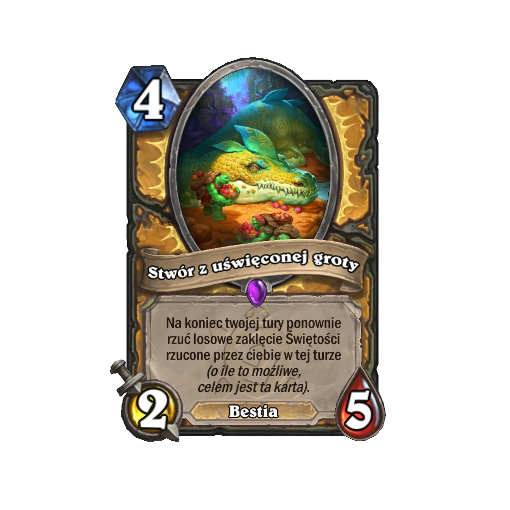 Hearthstone: Zaginione Miasto Un'Goro - Stwór z uświęconej groty