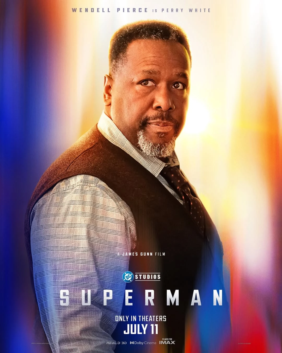 Superman - Wendell Pierce jako Perry White