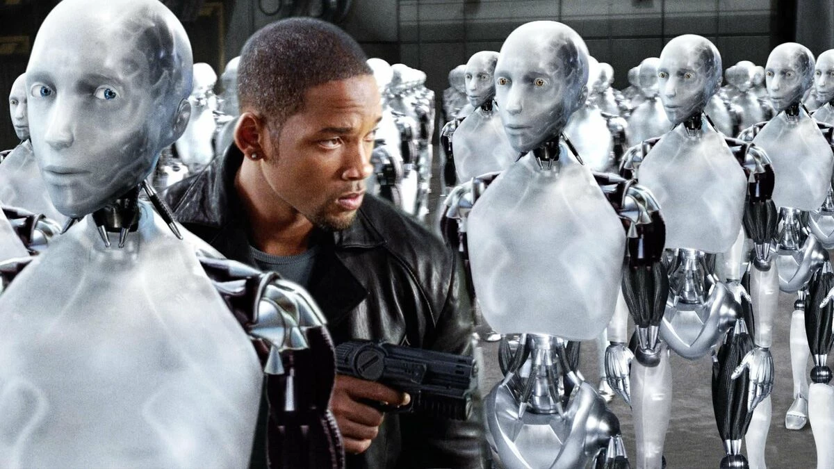 „Ja, robot” (2004) – roboty obdarzone inteligencją, pytania o prawa maszyn.