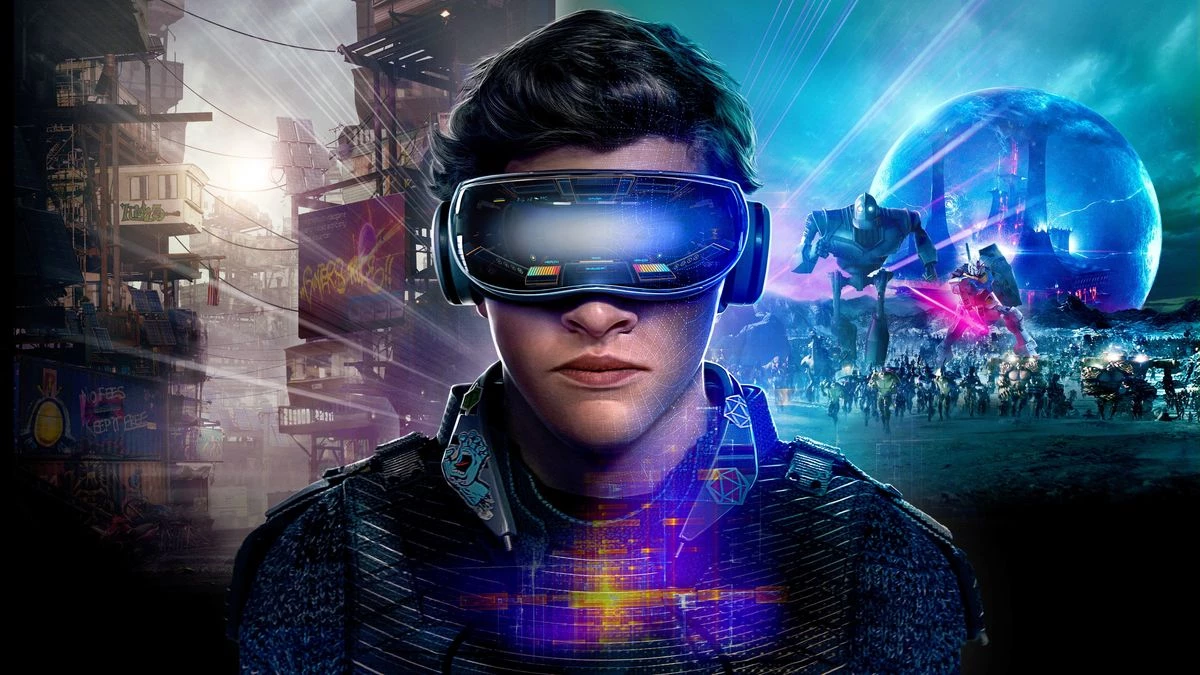 „Player One” (2018) – funkcjonowanie w metawersum, ucieczka w stronę wirtualnej rzeczywistości.
