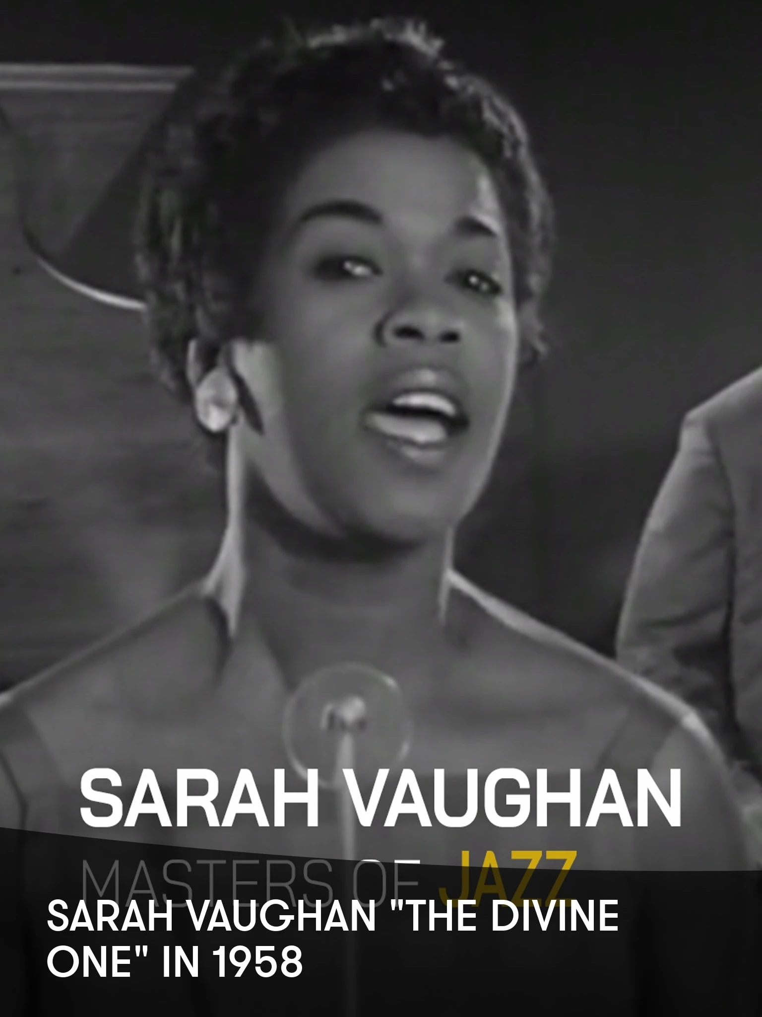     'The Divine One' in 1958 - Sarah Vaughan, Richard Davis, Ronnell Bright and
