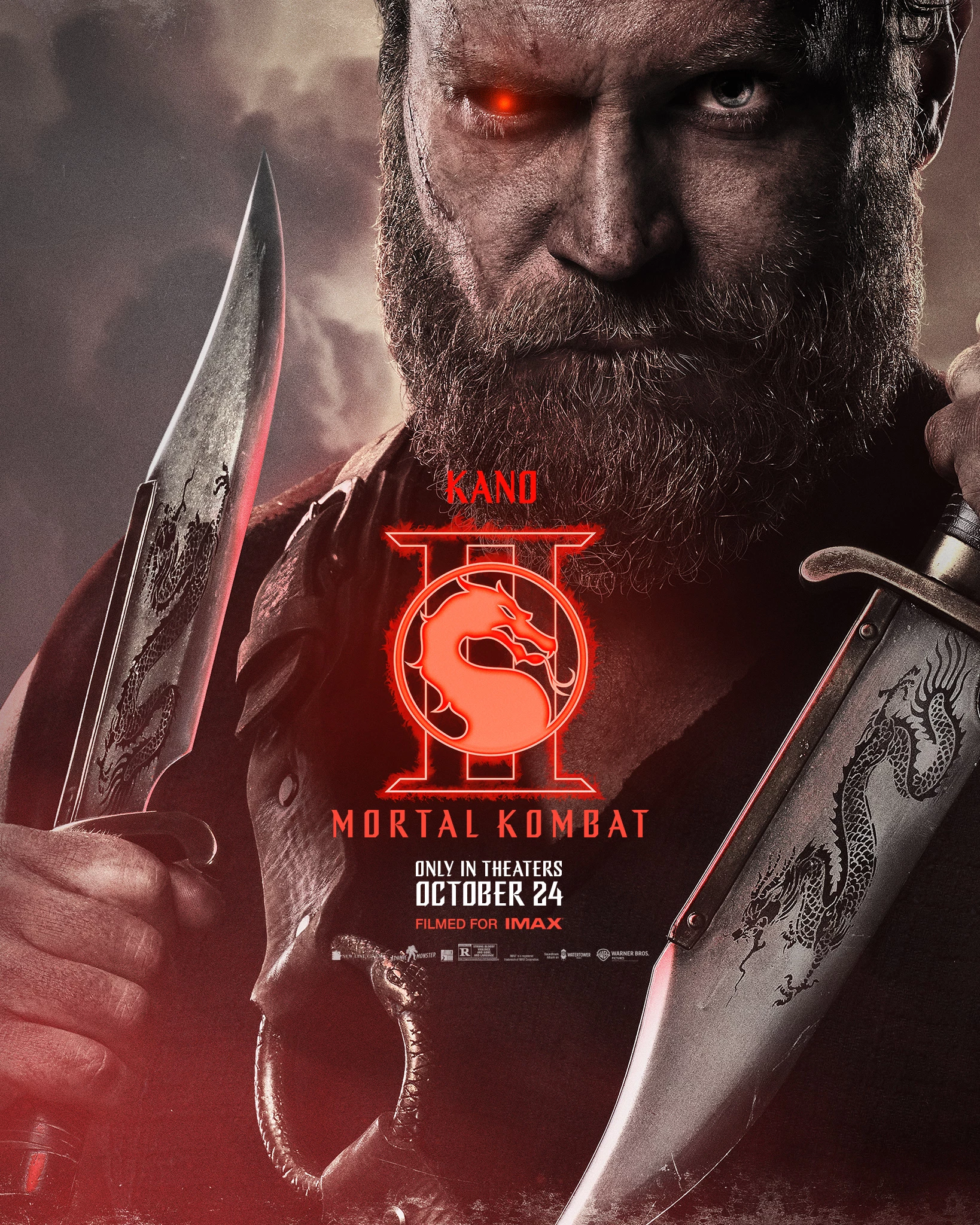 Mortal Kombat 2 - plakat postaci