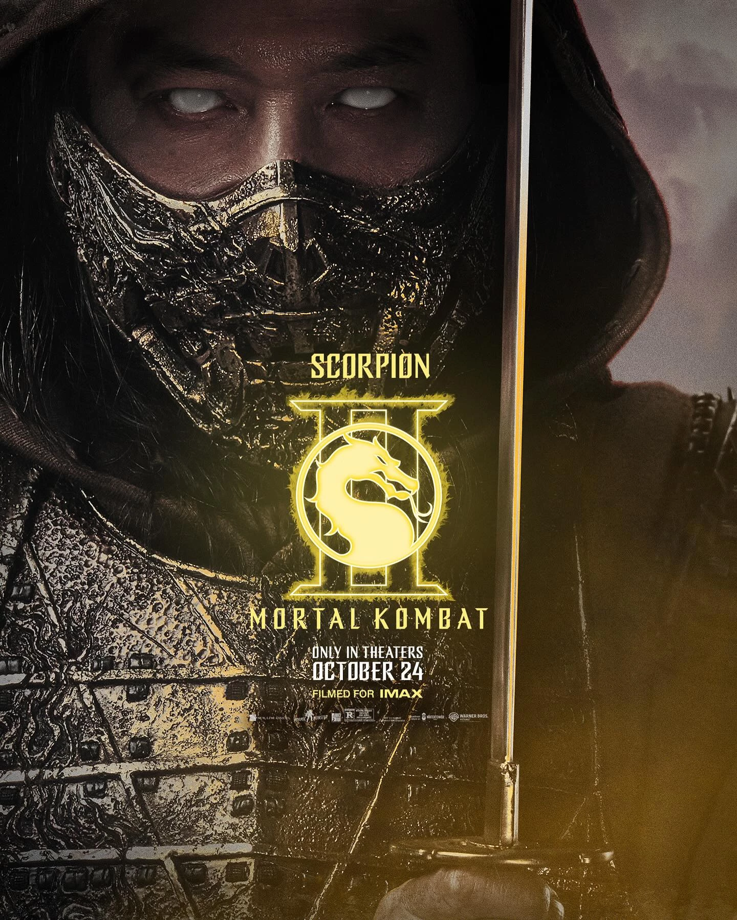 Mortal Kombat 2 - plakat postaci - Scorpion