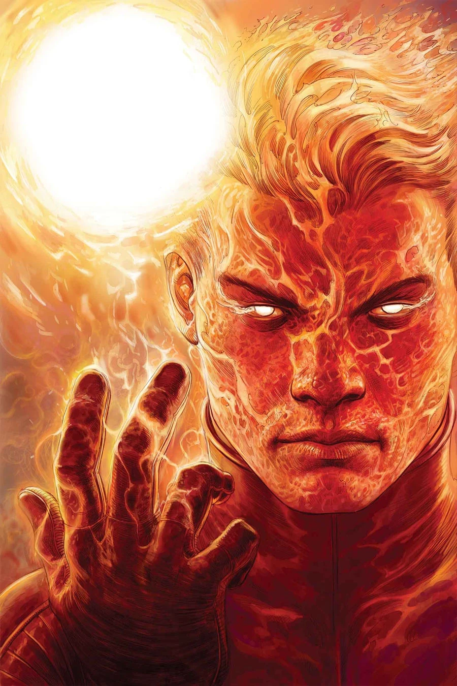 1. Johnny Storm nie był pierwszą Ludzką Pochodnią