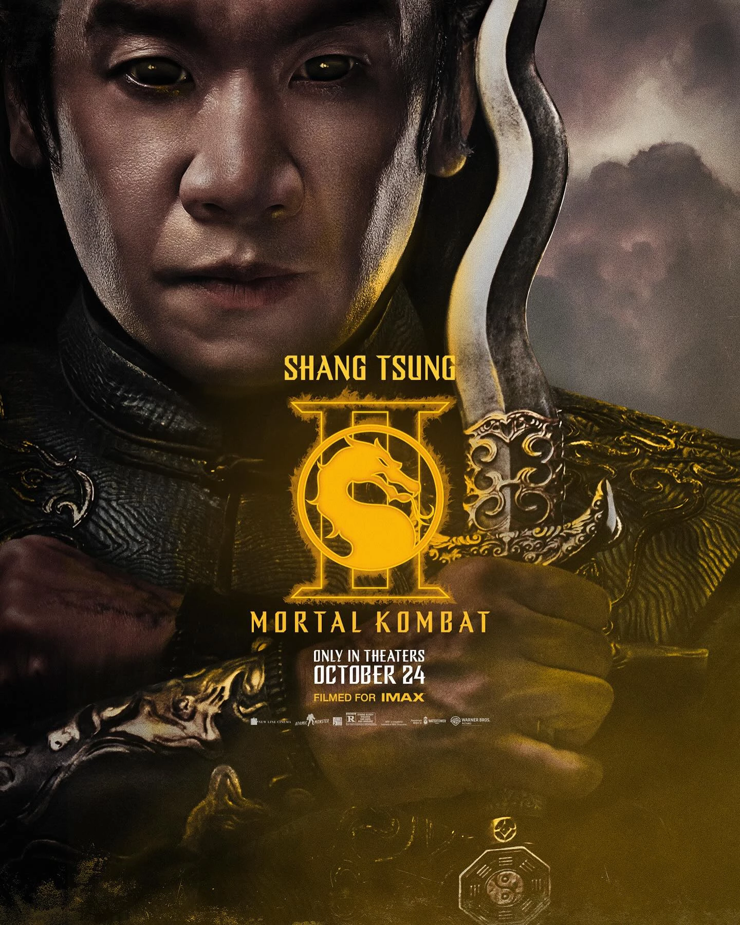 Mortal Kombat 2 - plakat postaci - Shang Tsung