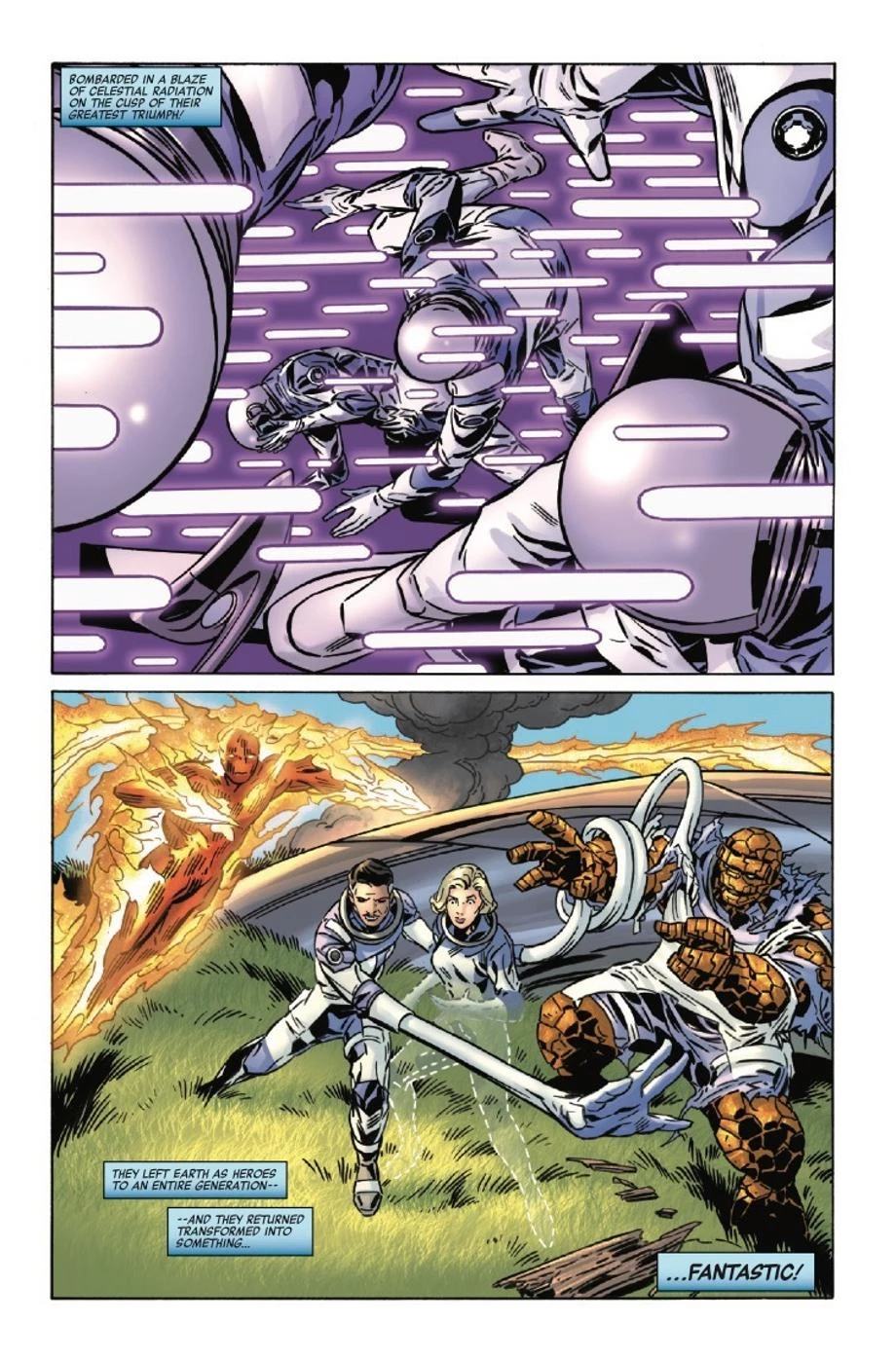 Fantastic Four: First Steps #1 - plansze