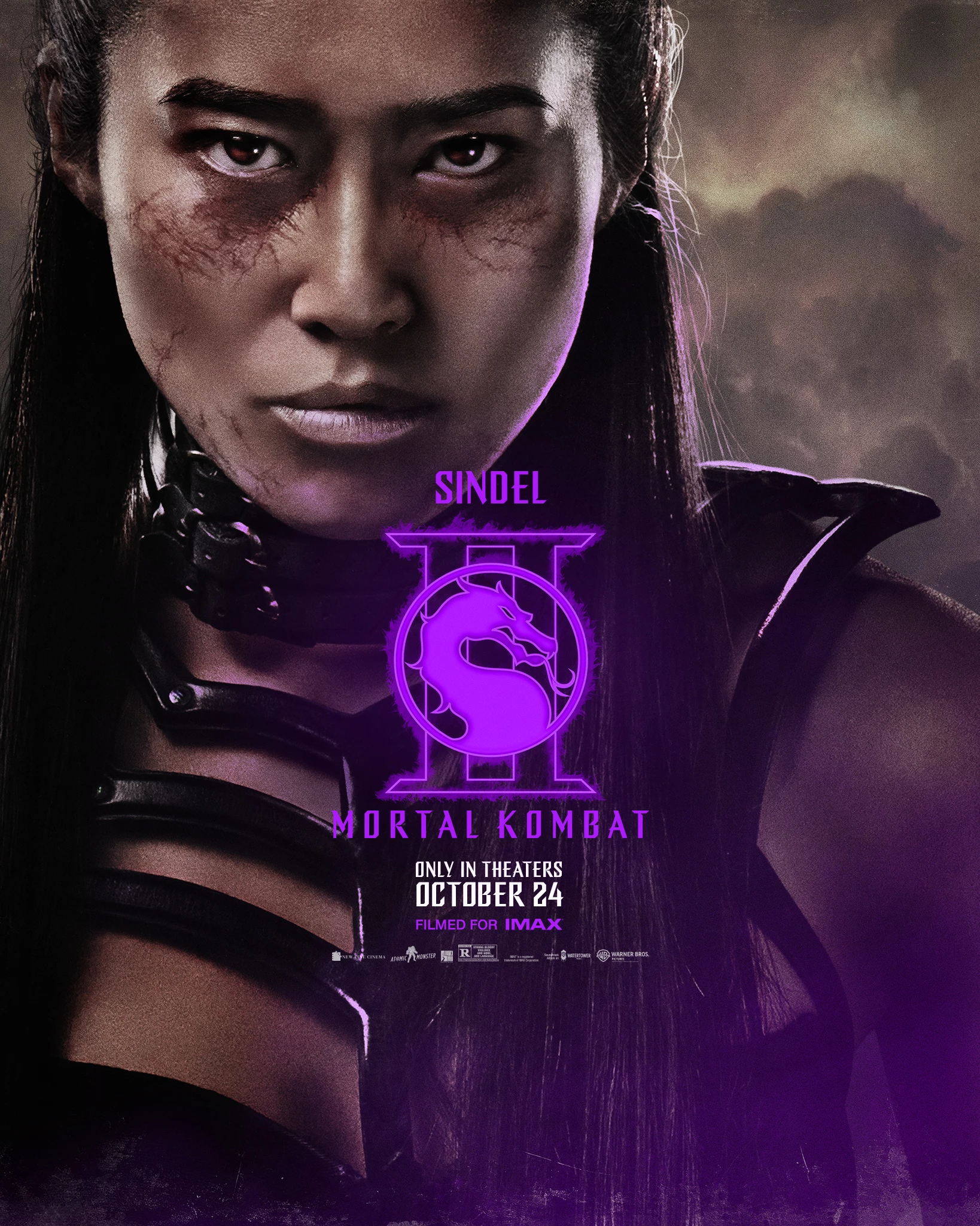 Mortal Kombat 2 - plakat postaci - Sindel