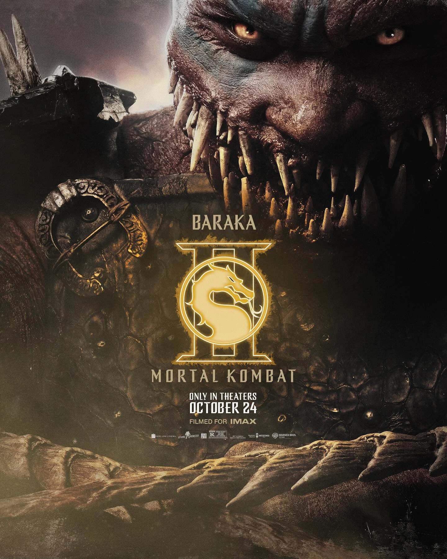 Mortal Kombat 2 - plakat postaci - Baraka