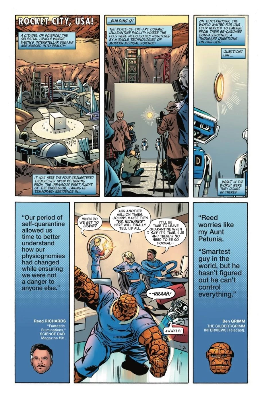Fantastic Four: First Steps #1 - plansze