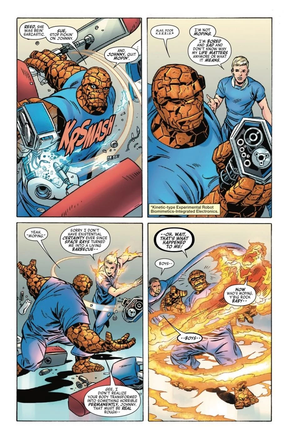 Fantastic Four: First Steps #1 - plansze