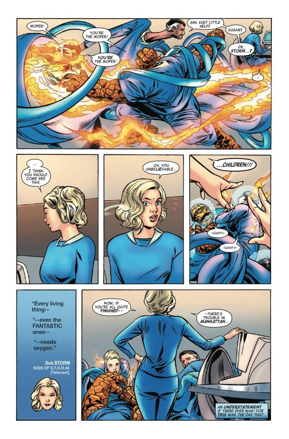Fantastic Four: First Steps #1 - plansze