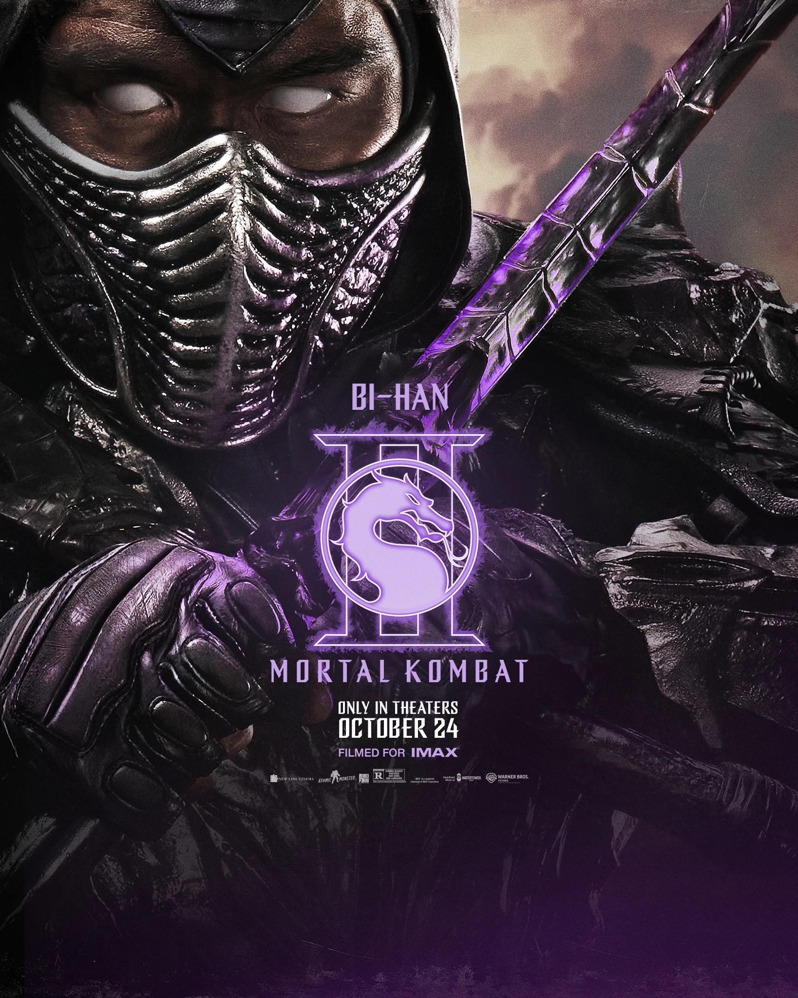 Mortal Kombat 2 - plakat postaci - Bi-Han