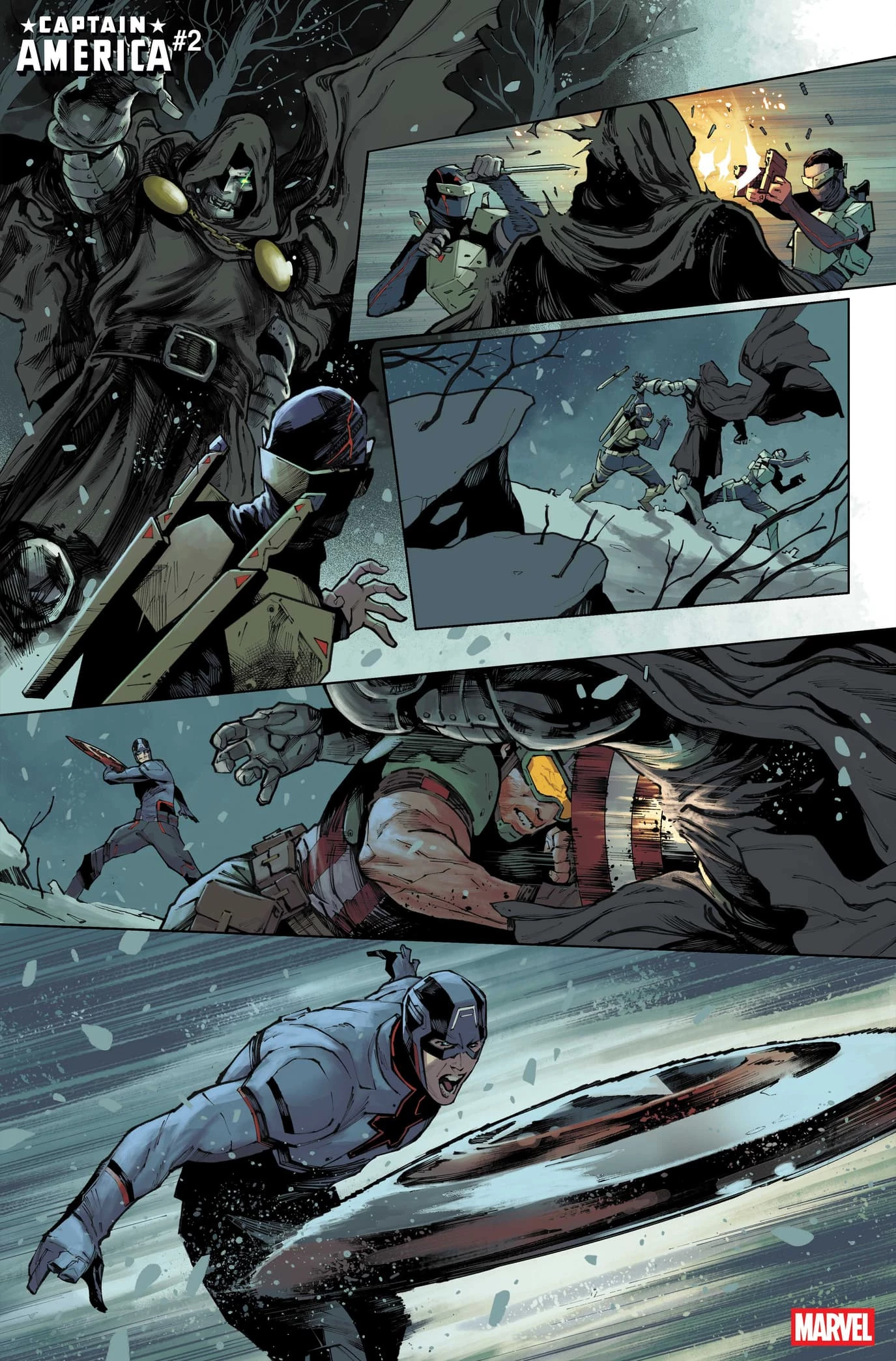Captain America #2- plansze