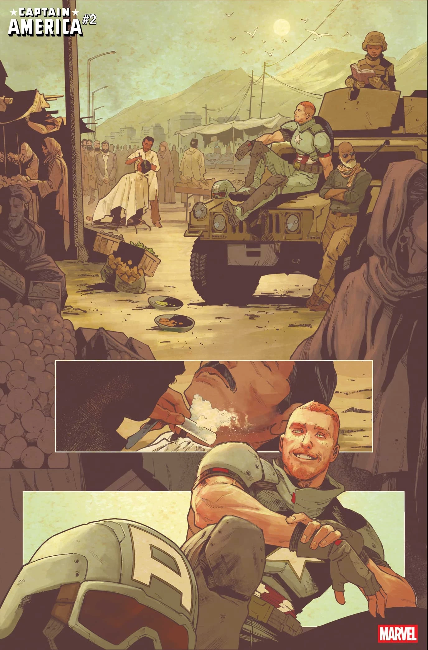 Captain America #2- plansze