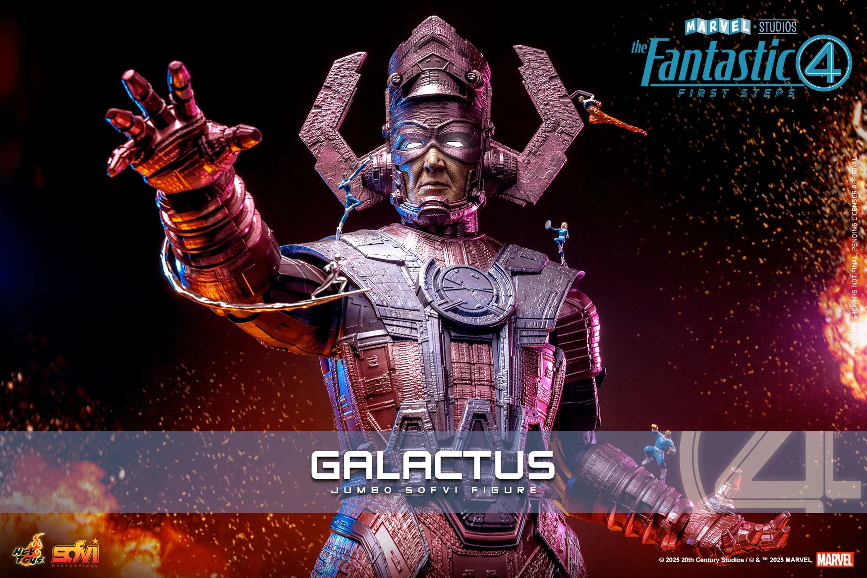 Galactus - figurka odwzorowująca filmowy wizerunek z widowiska Fantastyczna 4