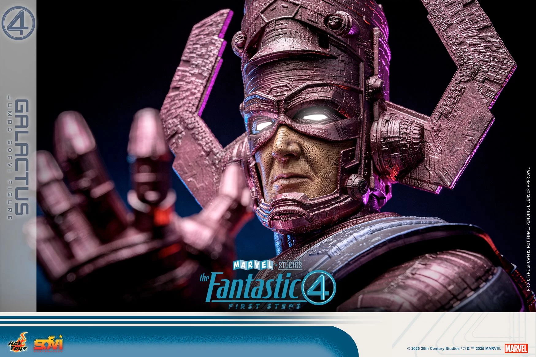 Galactus - figurka odwzorowująca filmowy wizerunek z widowiska Fantastyczna 4