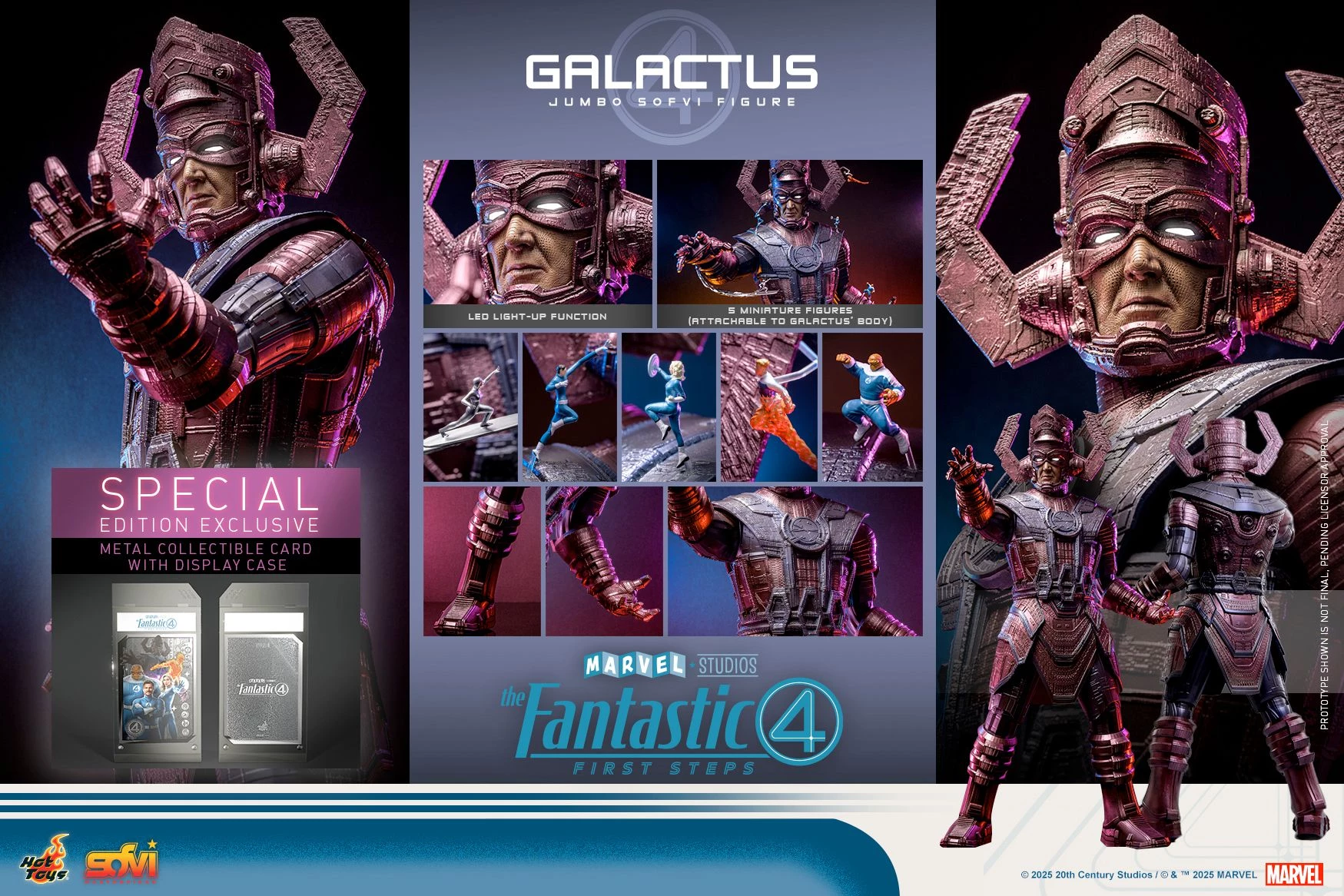 Galactus - figurka odwzorowująca filmowy wizerunek z widowiska Fantastyczna 4