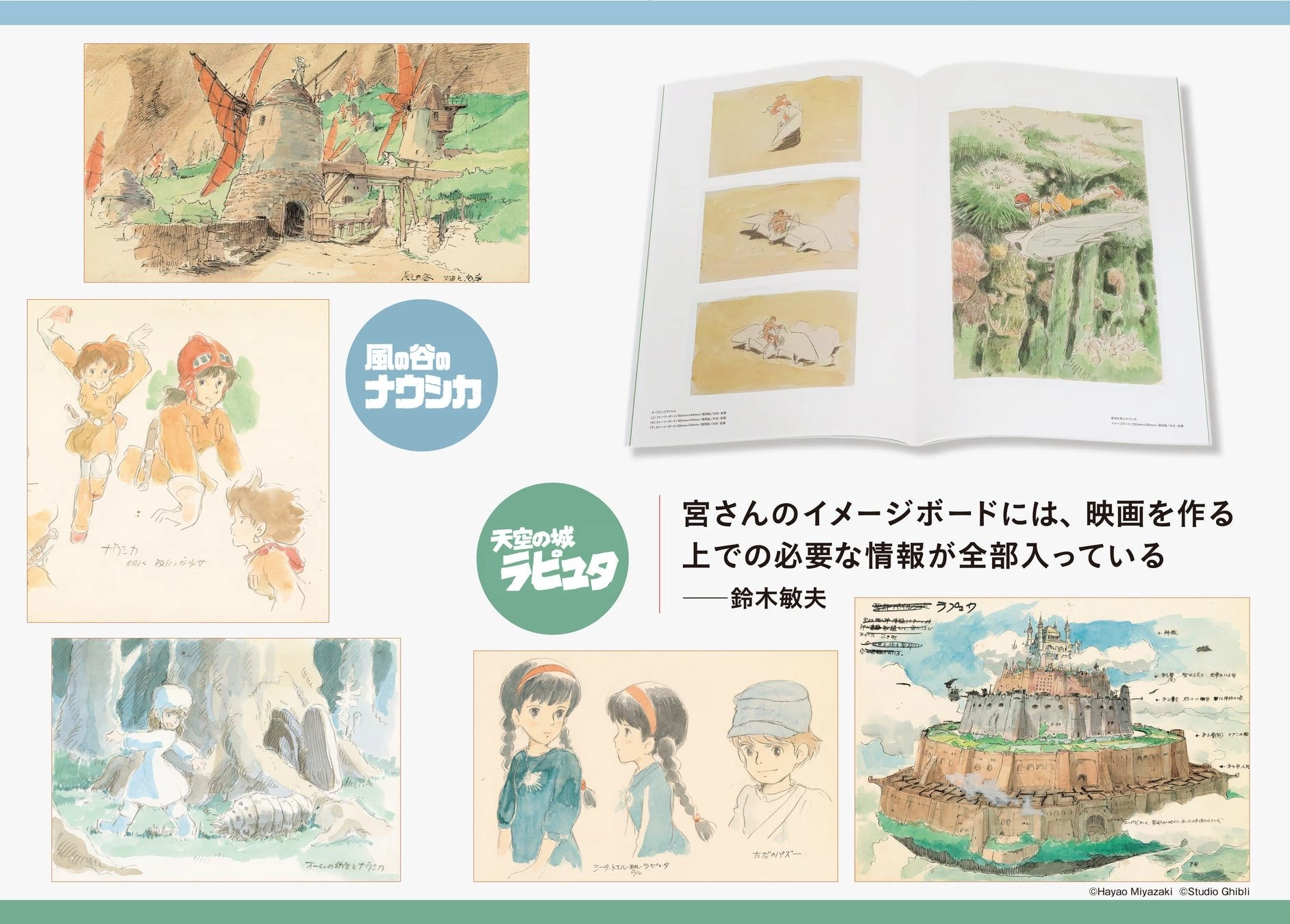 Hayao Miyazaki - Image Board Series