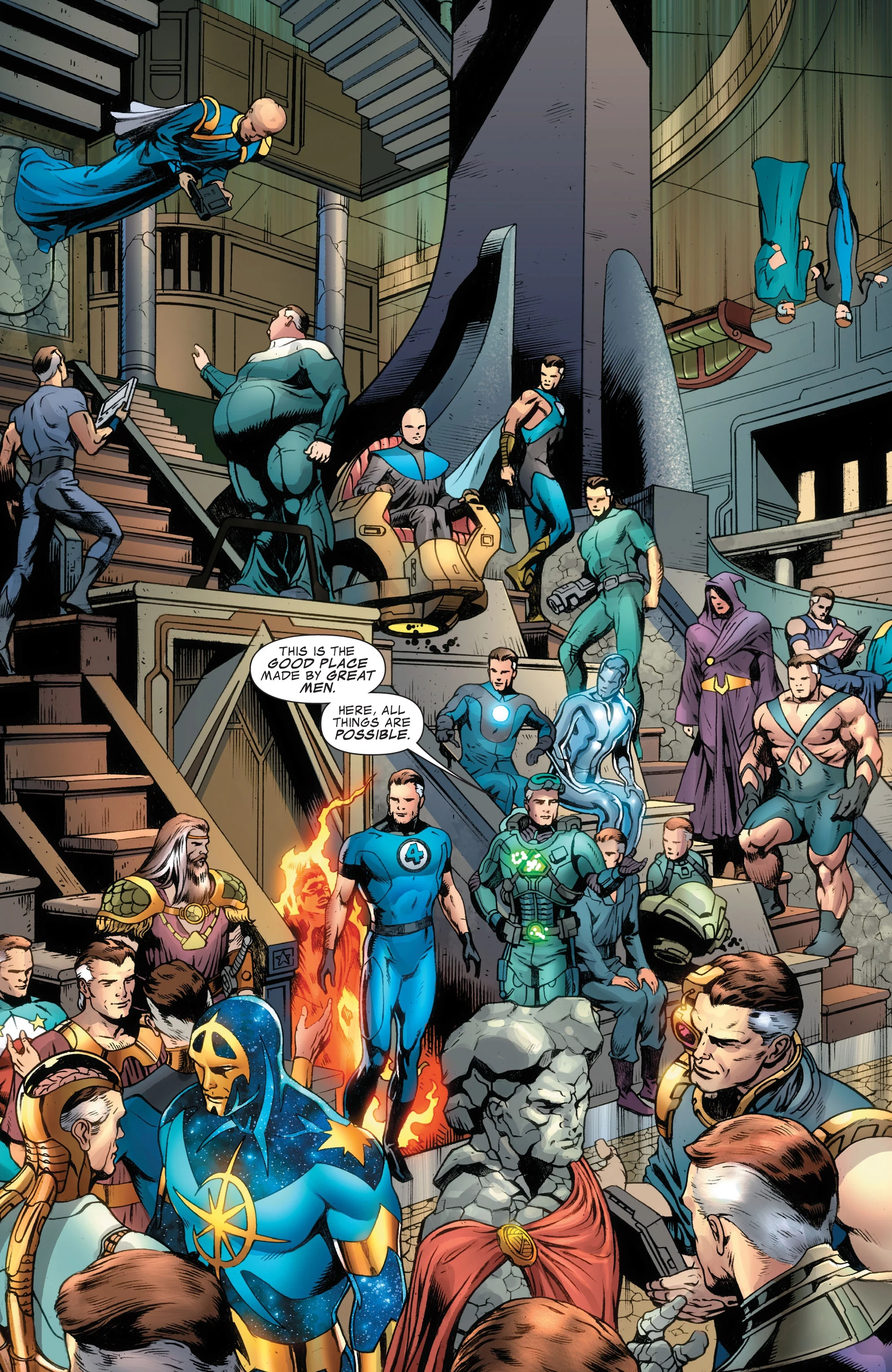 6. Mr. Fantastic w Avengers