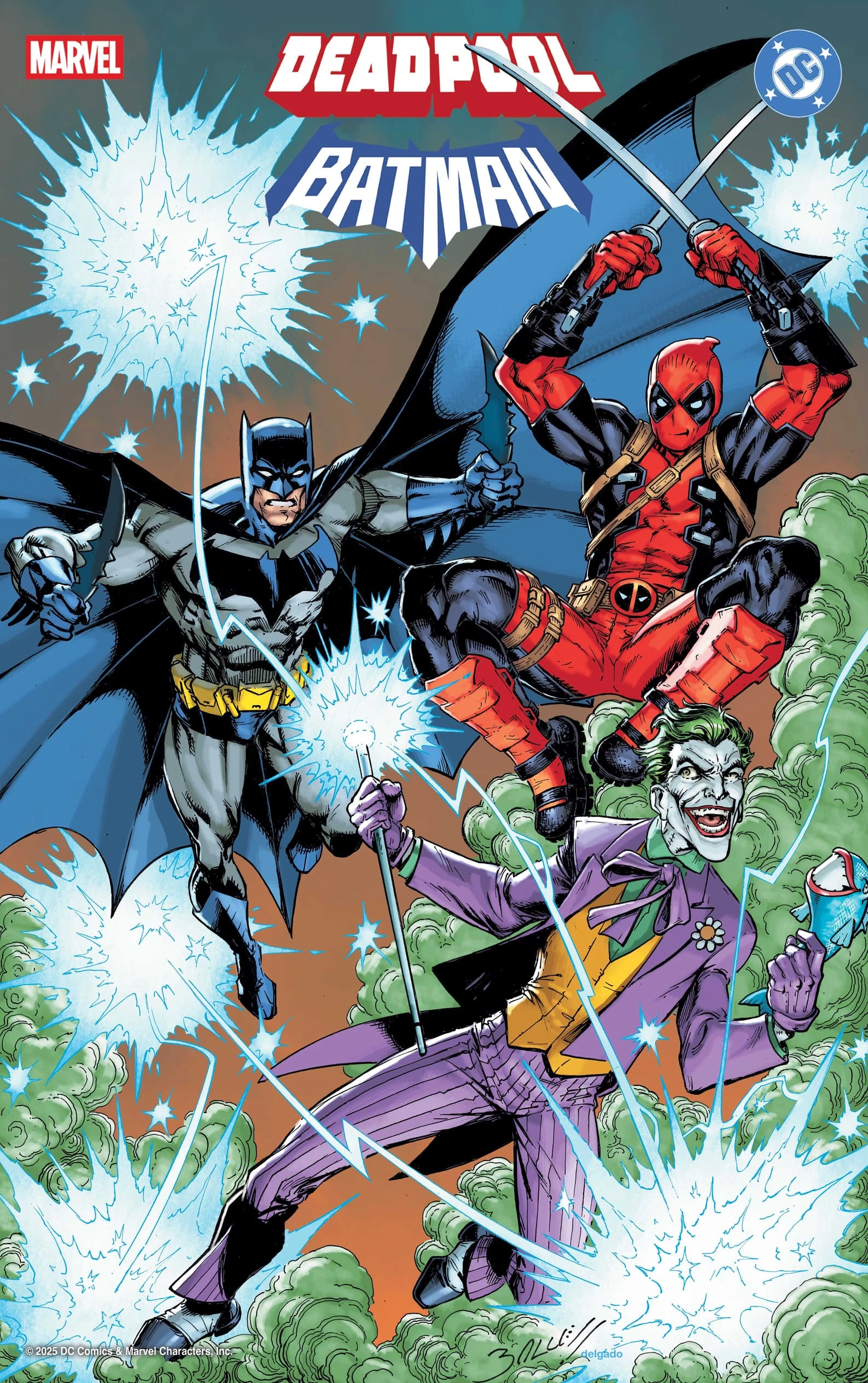 Deadpool/Batman - alternatywne okładki