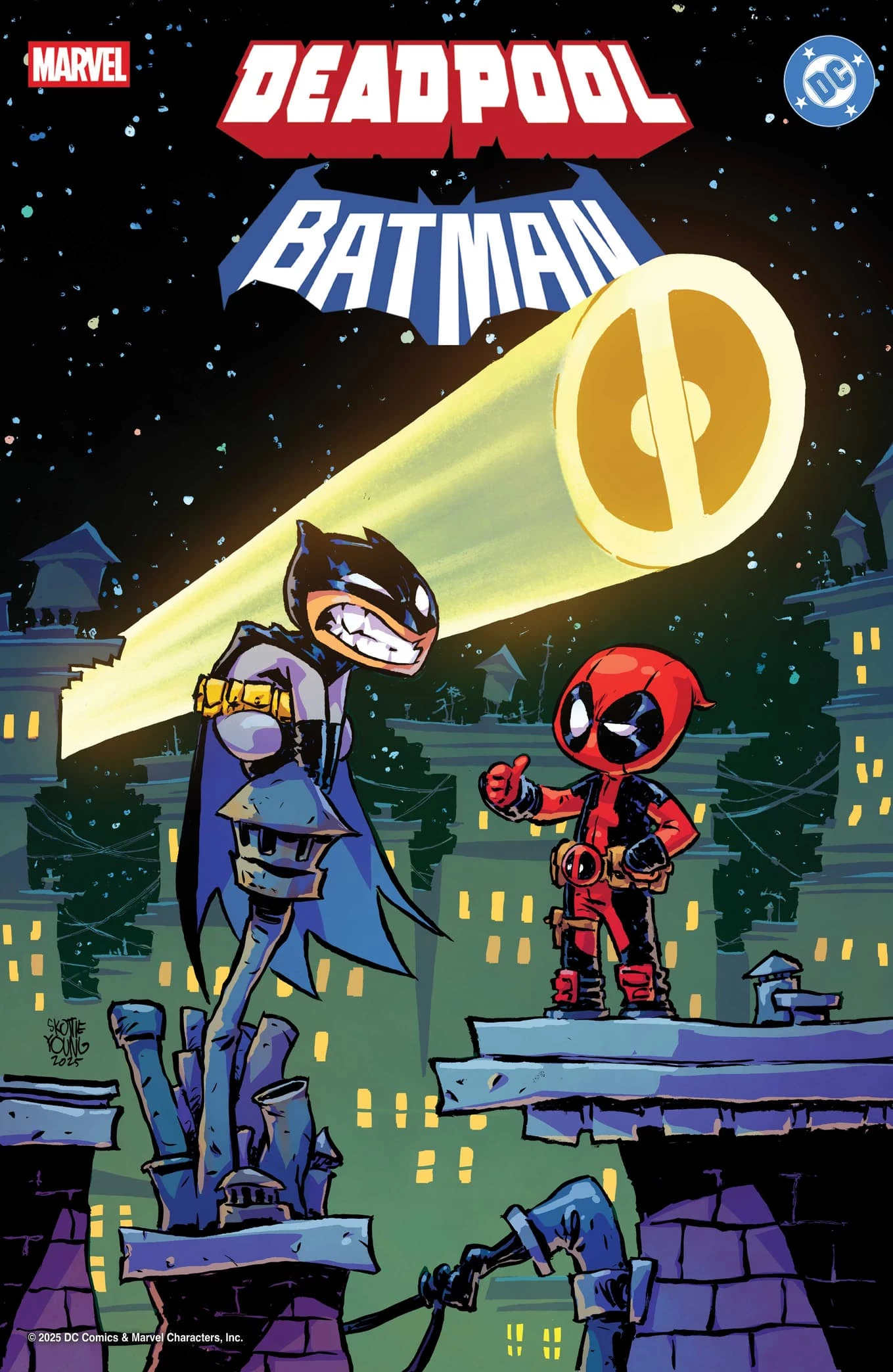 Deadpool/Batman - alternatywne okładki