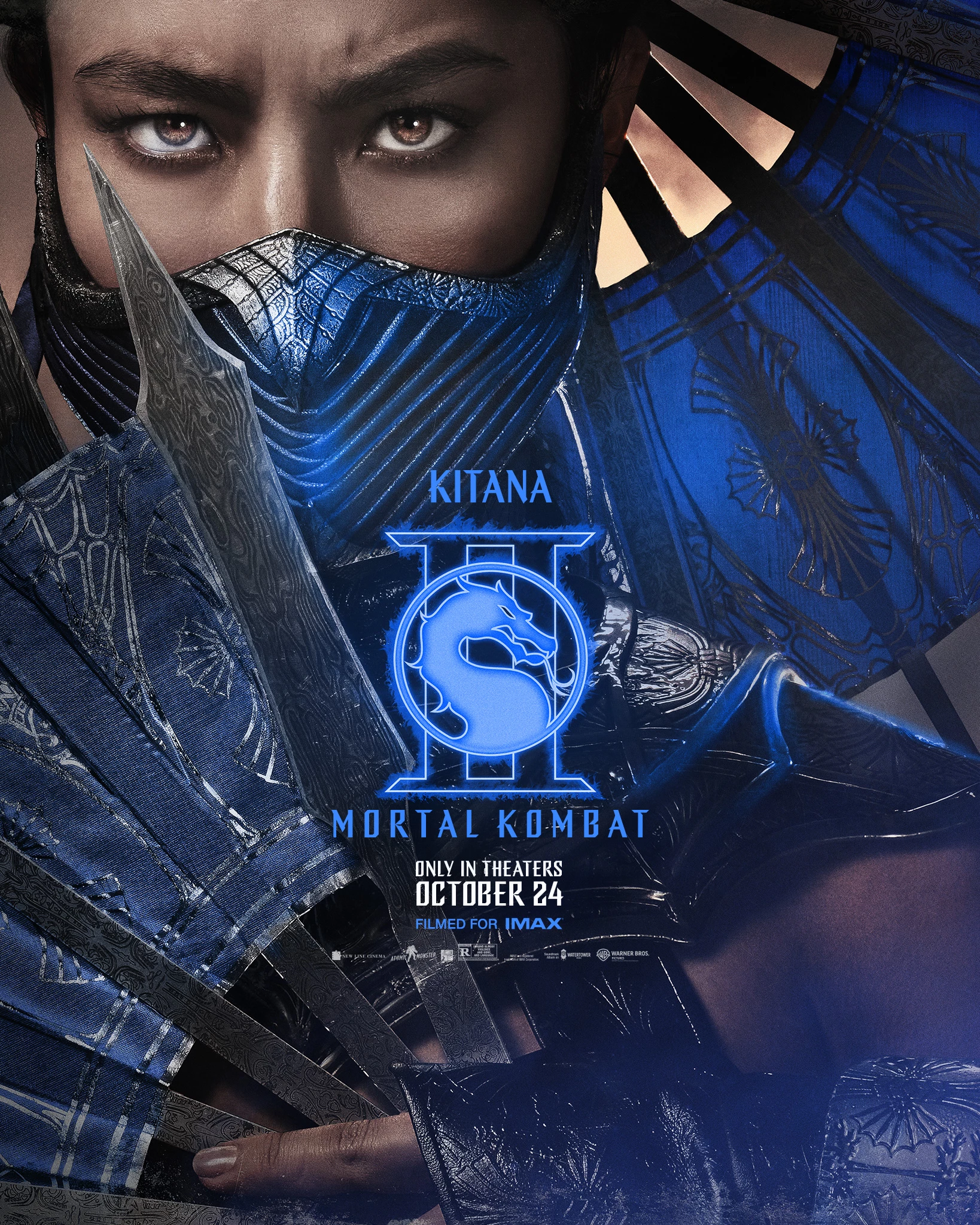 Mortal Kombat 2 - plakat postaci  - Kitana
