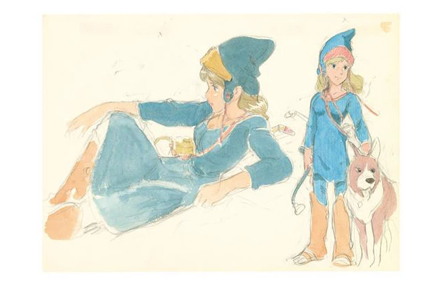 Hayao Miyazaki - Image Board Series: The Prehistory of Nausicaa (szkice)