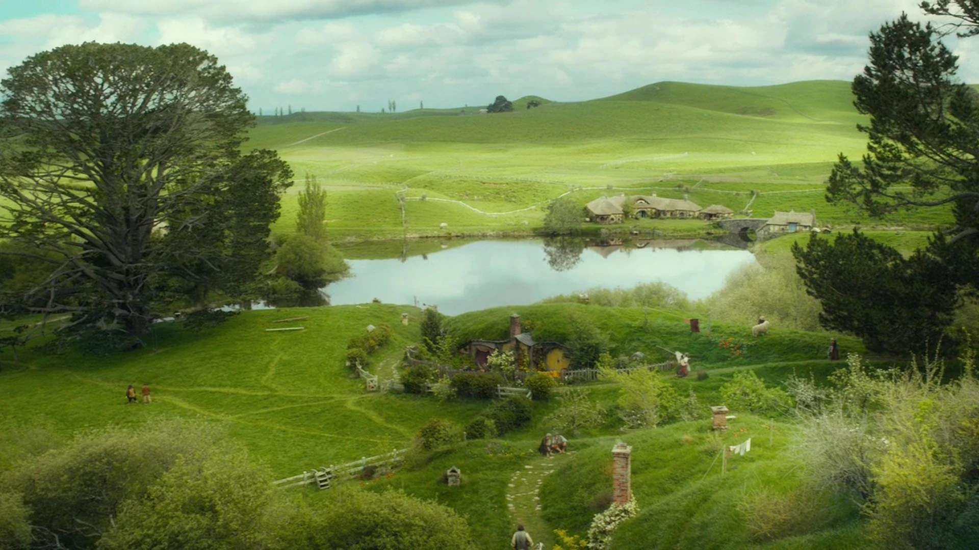 6. Lepsze spojrzenie na Shire i hobbitów