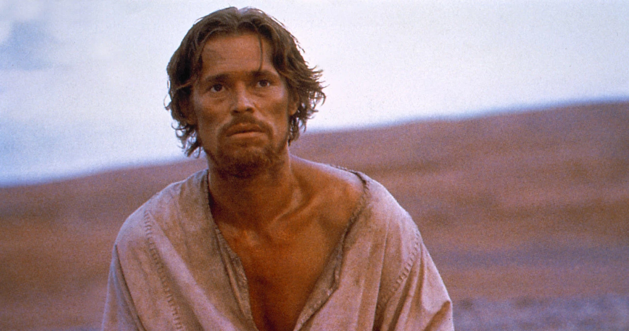 Willem Dafoe w filmie Ostatnie kuszenie Chrystusa (1988)