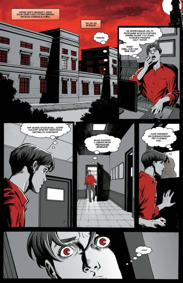 Spider-Man. Czarny kostium i krew