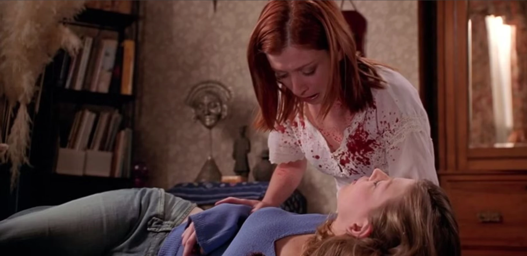 Tara Maclay (Buffy: Postrach wampirów) - zginęła tragicznie, trafiona przypadkowym postrzałem.