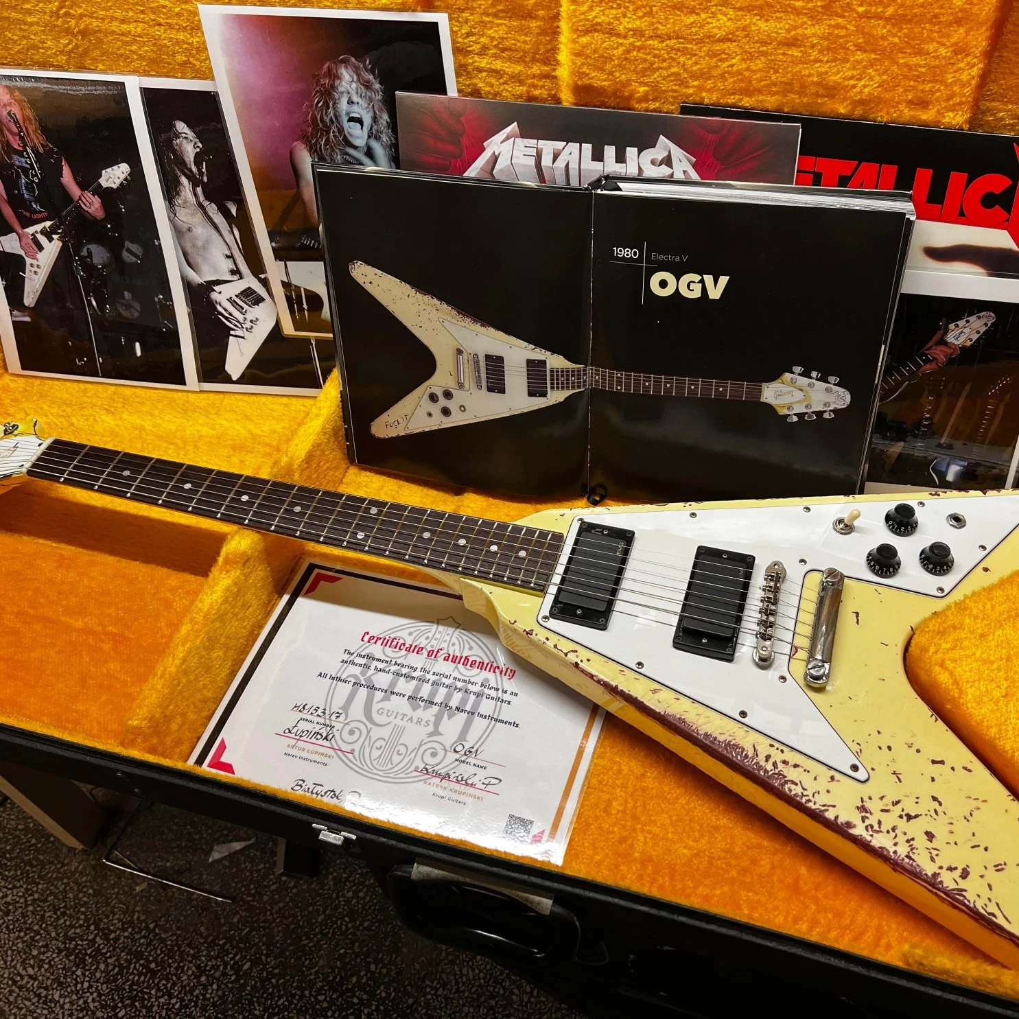 Tak wygląda gitara stworzona dla Jasona Momoy