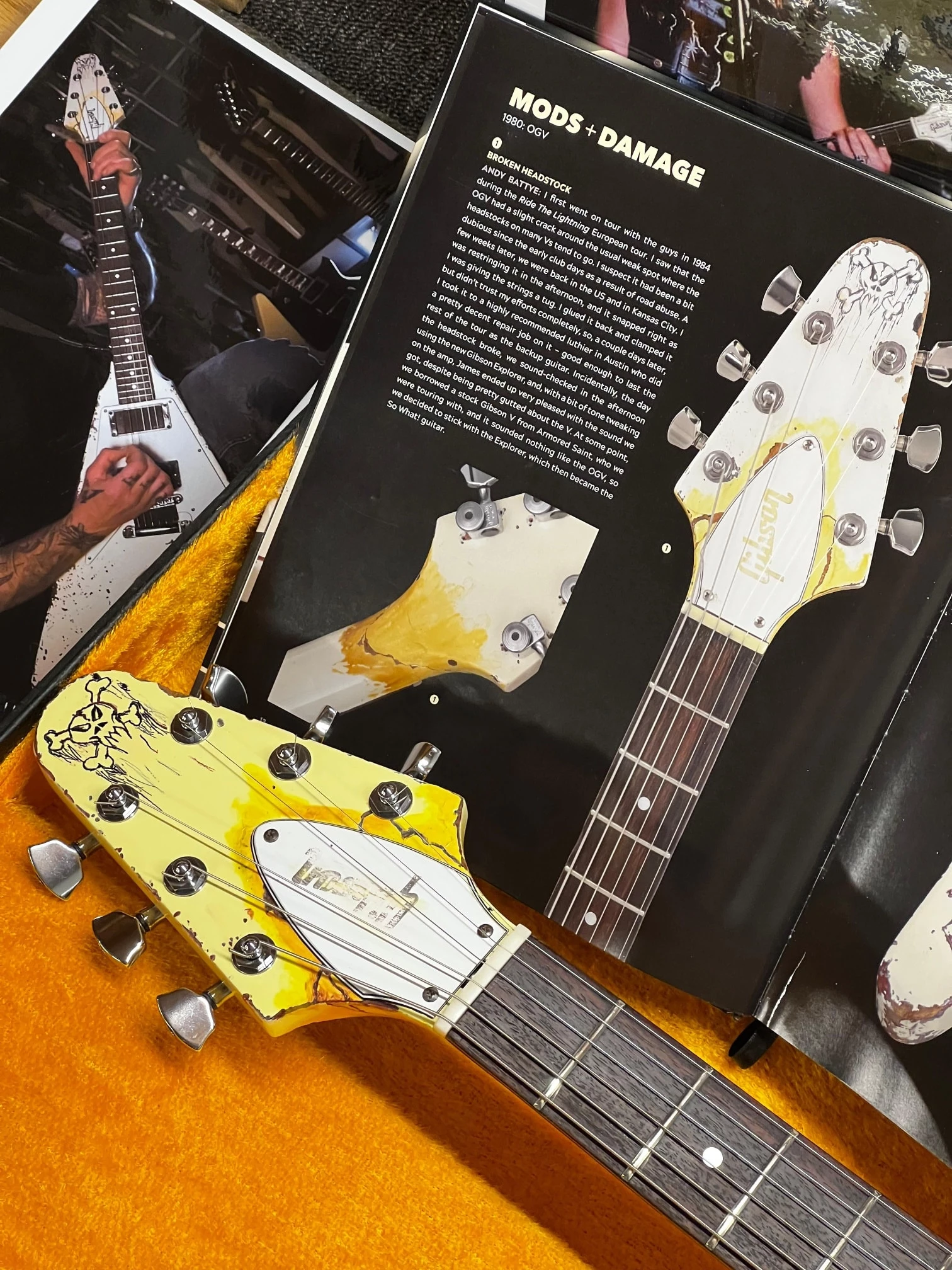 Tak wygląda gitara stworzona dla Jasona Momoy