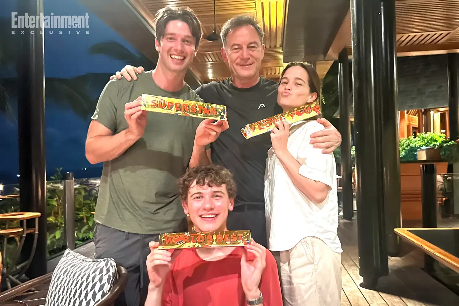 Jason Isaacs na planie Białego Lotosu