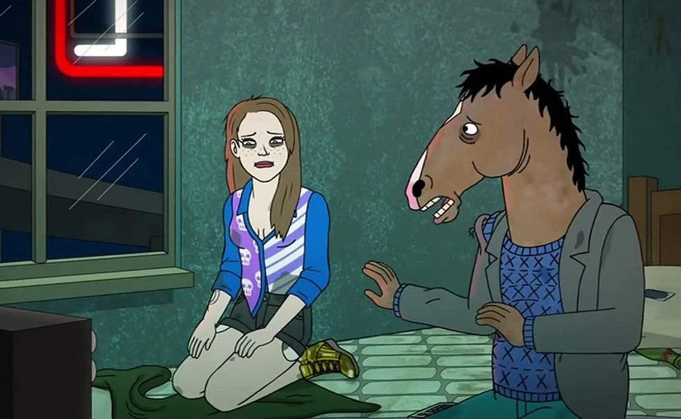 Sarah Lynn (BoJack Horseman) - zmarła z powodu przedawkowania narkotyków w planetarium, podczas wspólnego ciągu z BoJackiem, który zamiast jej pomóc, przez 17 minut zwlekał z wezwaniem pogotowia.