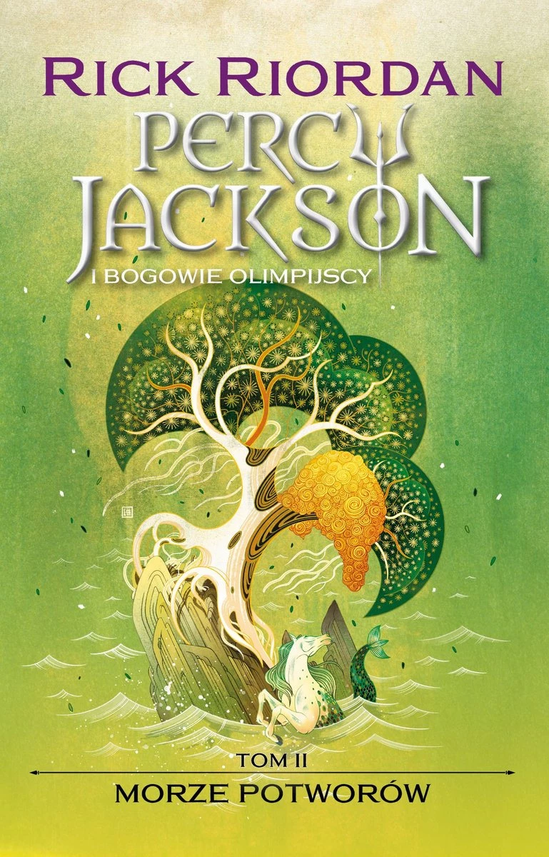 32. „Morze Potworów” (cykl Percy Jackson i Bogowie Olimpijscy) – Rick Riordan