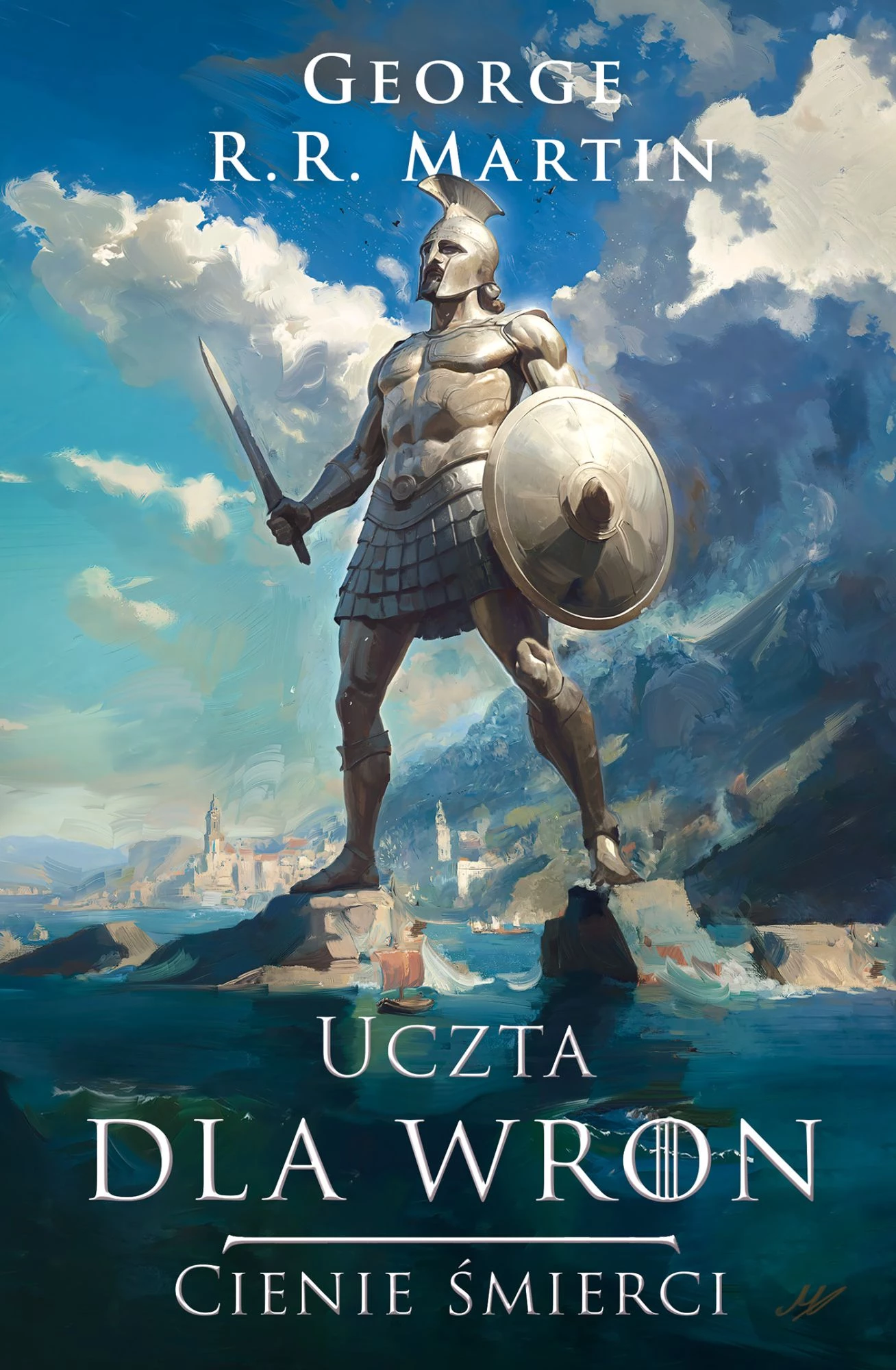 16. „Uczta dla wron” („Cienie śmierci” i „Sieć spisków”; cykl Pieśń Lodu i Ognia) – George R.R. Martin