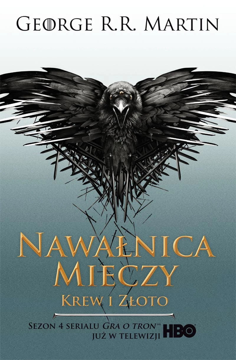 8. „Nawałnica mieczy” („Stal i śnieg” i „Krew i złoto”; cykl Pieśń Lodu i Ognia) – George R.R. Martin