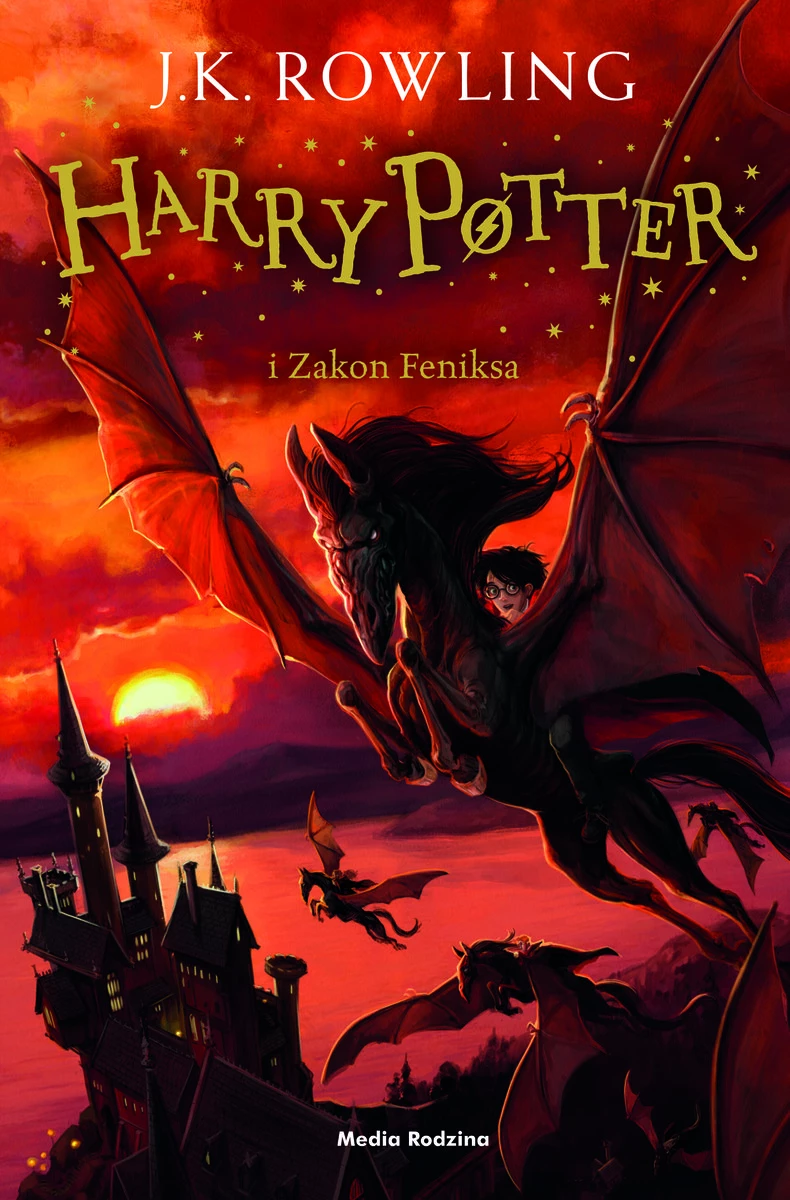 7. „Harry Potter i Zakon Feniksa” (cykl Harry Potter) – J.K. Rowling