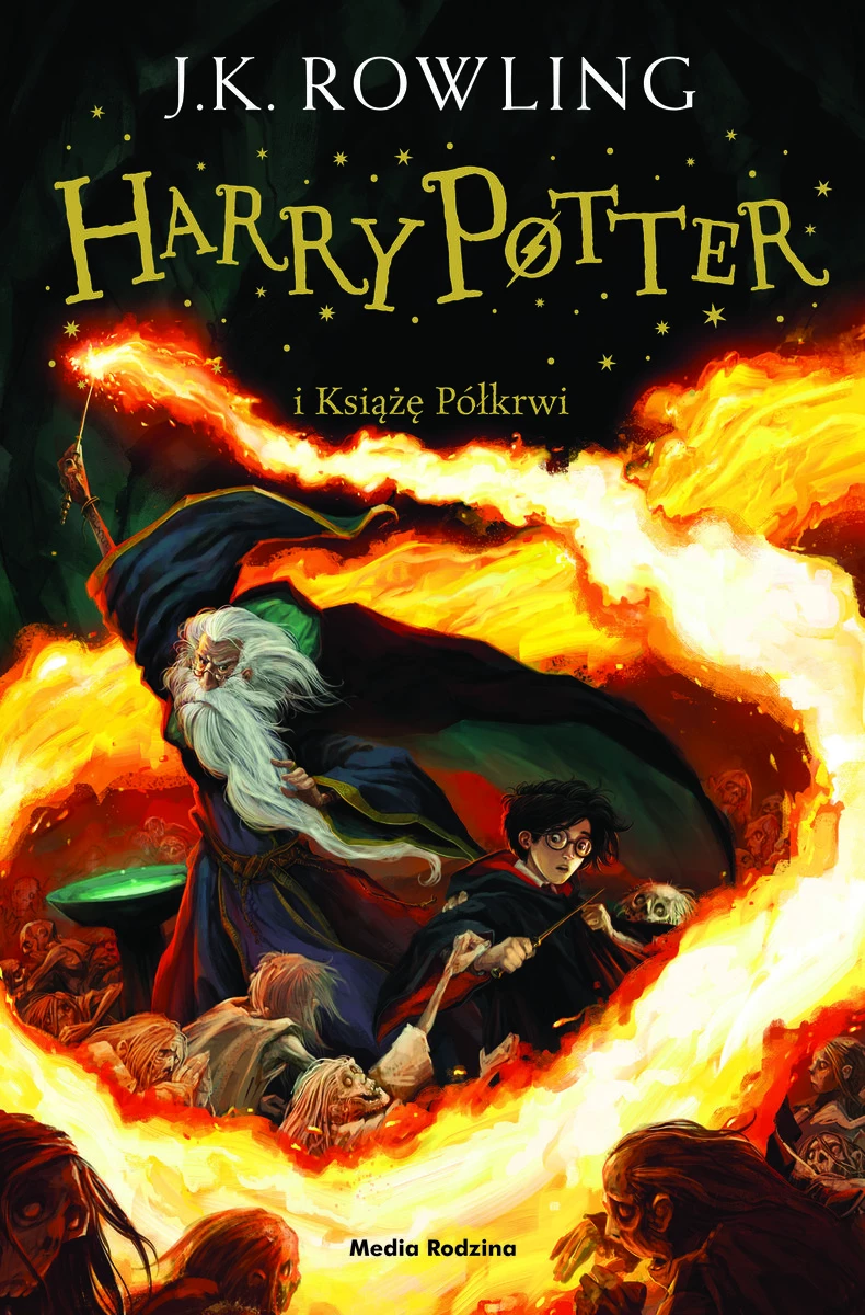 4. „Harry Potter i Książę Półkrwi” (cykl Harry Potter) – J.K. Rowling