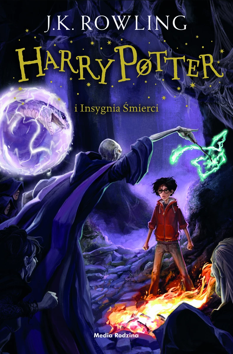 2. „Harry Potter i Insygnia Śmierci” (cykl Harry Potter) – J.K. Rowling