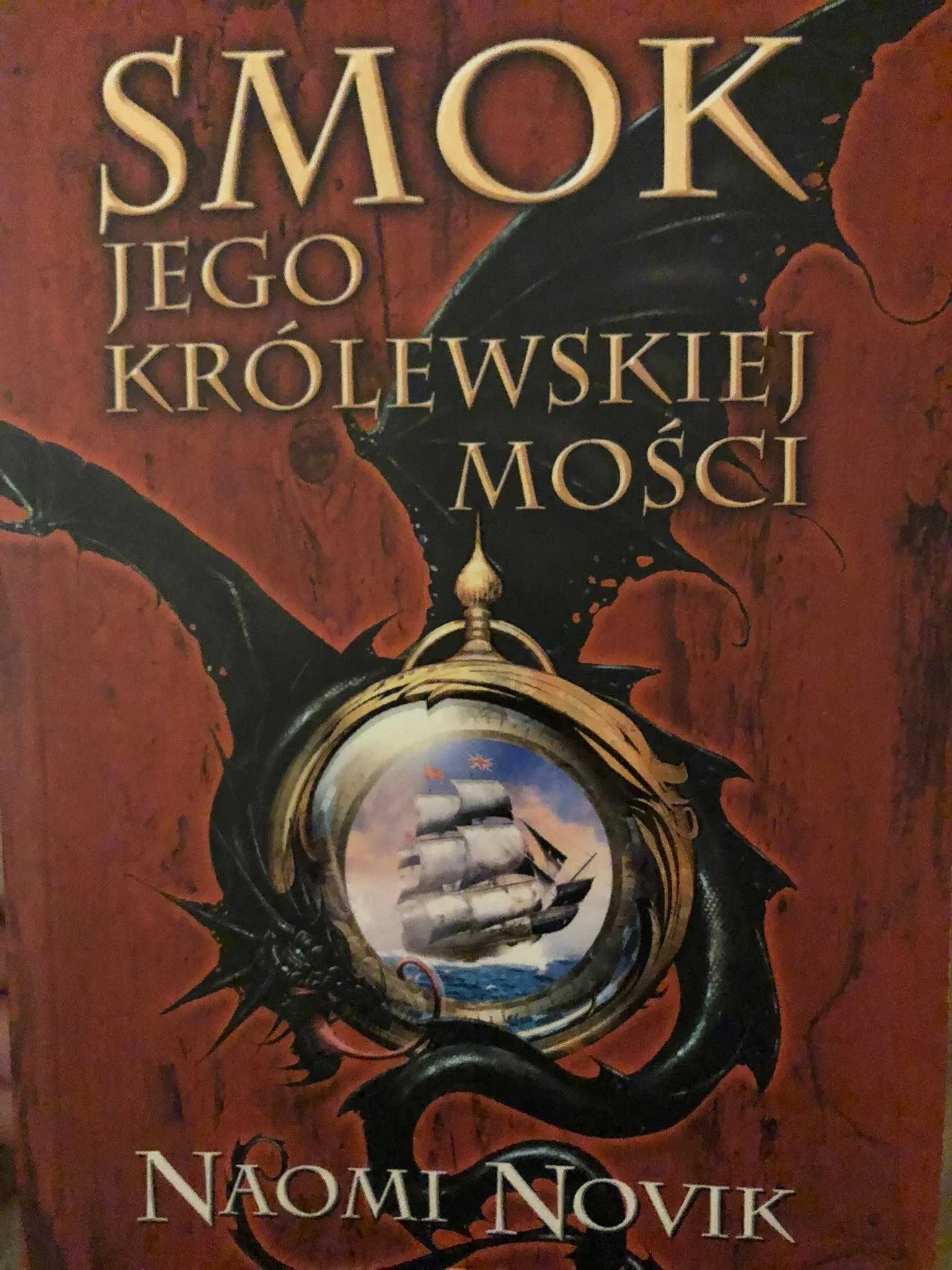 43. „Smok Jego Królewskiej Mości” (cykl Temeraire) – Naomi Novik