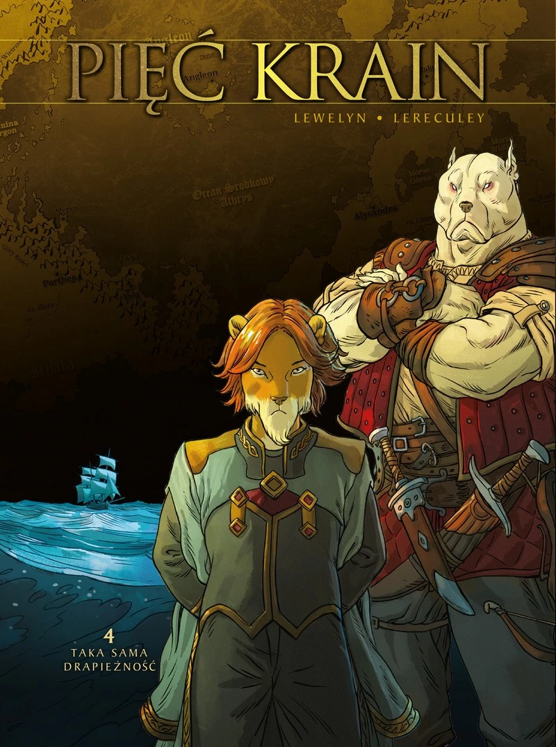 Pięć Krain. Tom 4. Taka sama drapieżność - okładka