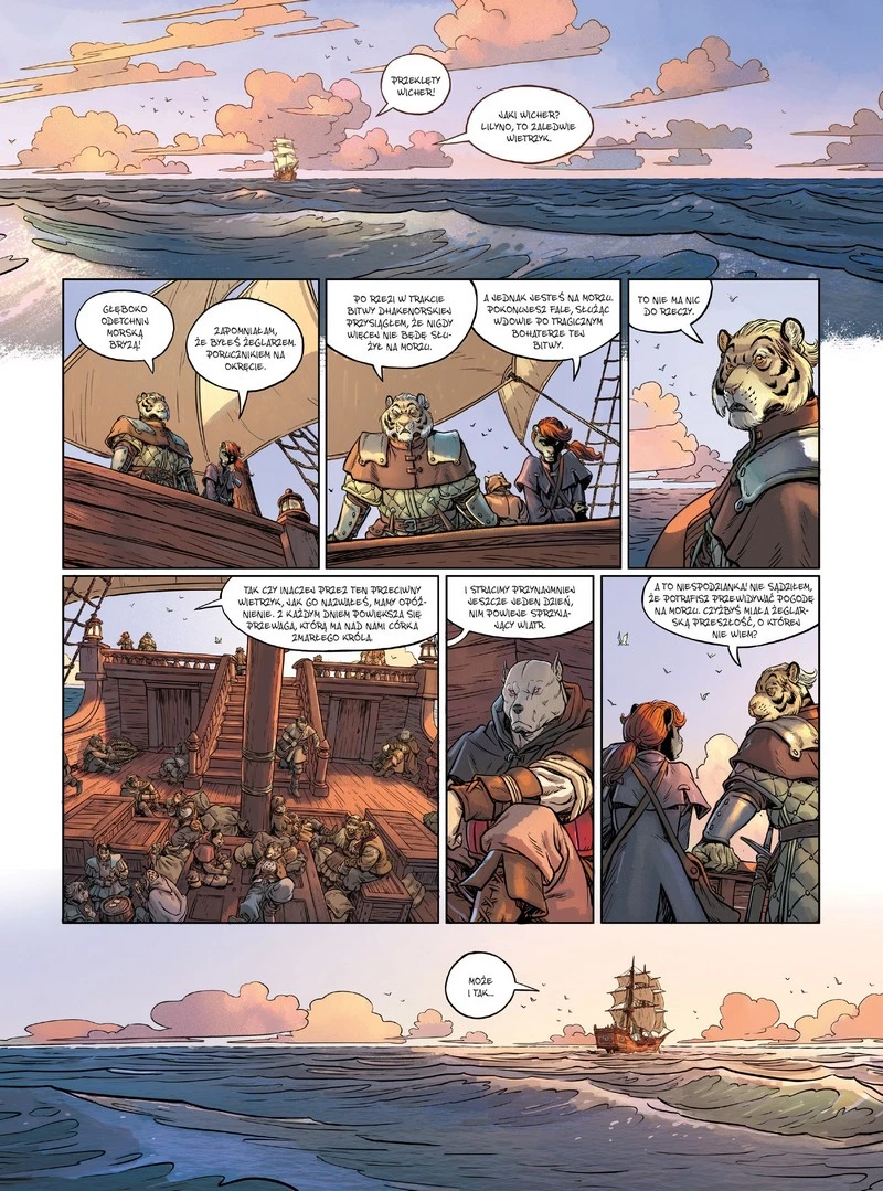 Pięć Krain. Tom 4: Taka sama drapieżność - plansza