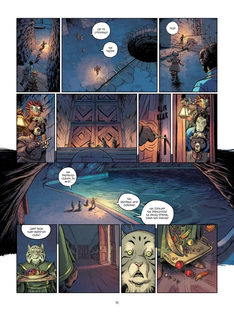 Pięć Krain. Tom 4: Taka sama drapieżność - plansza