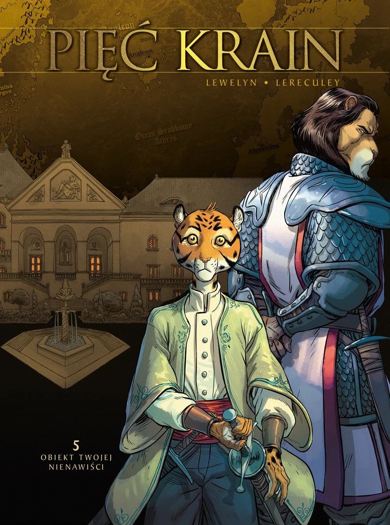 Pięć Krain. Tom 5. Obiekt twojej nienawiści - okładka