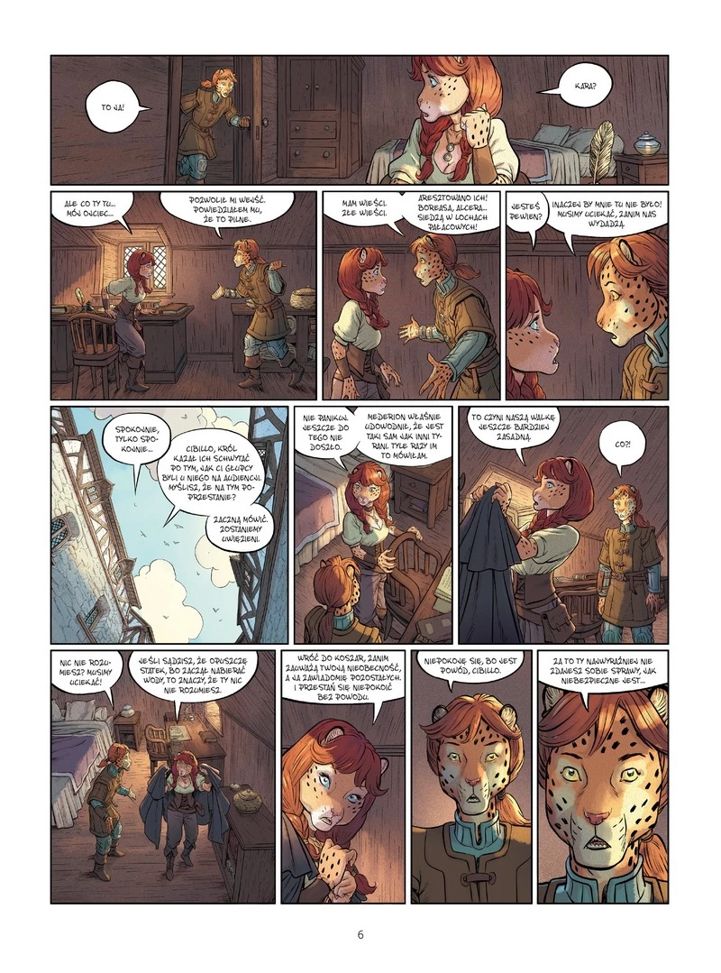 Pięć Krain. Tom 5. Obiekt twojej nienawiści - plansza