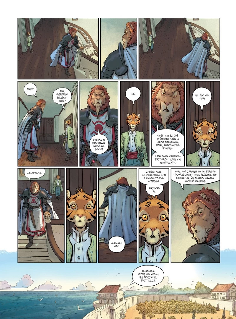 Pięć Krain. Tom 5. Obiekt twojej nienawiści - plansza