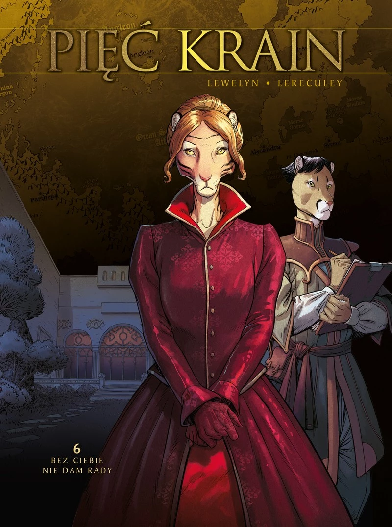 Pięć Krain. Tom 6. Bez ciebie nie dam rady - okładka